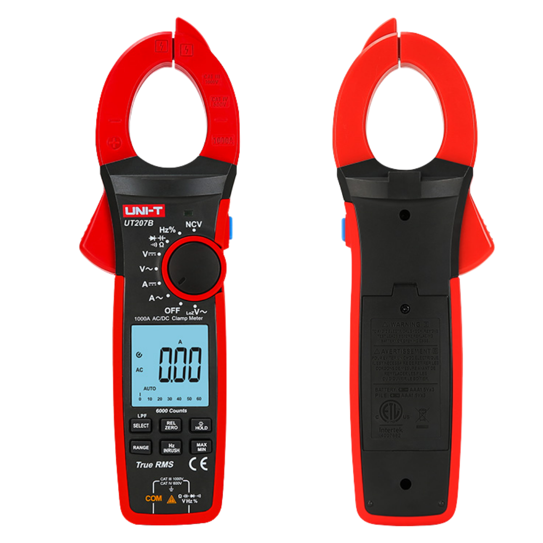 UNI-T UT207B 1000A True RMS Digital Clamp Meters